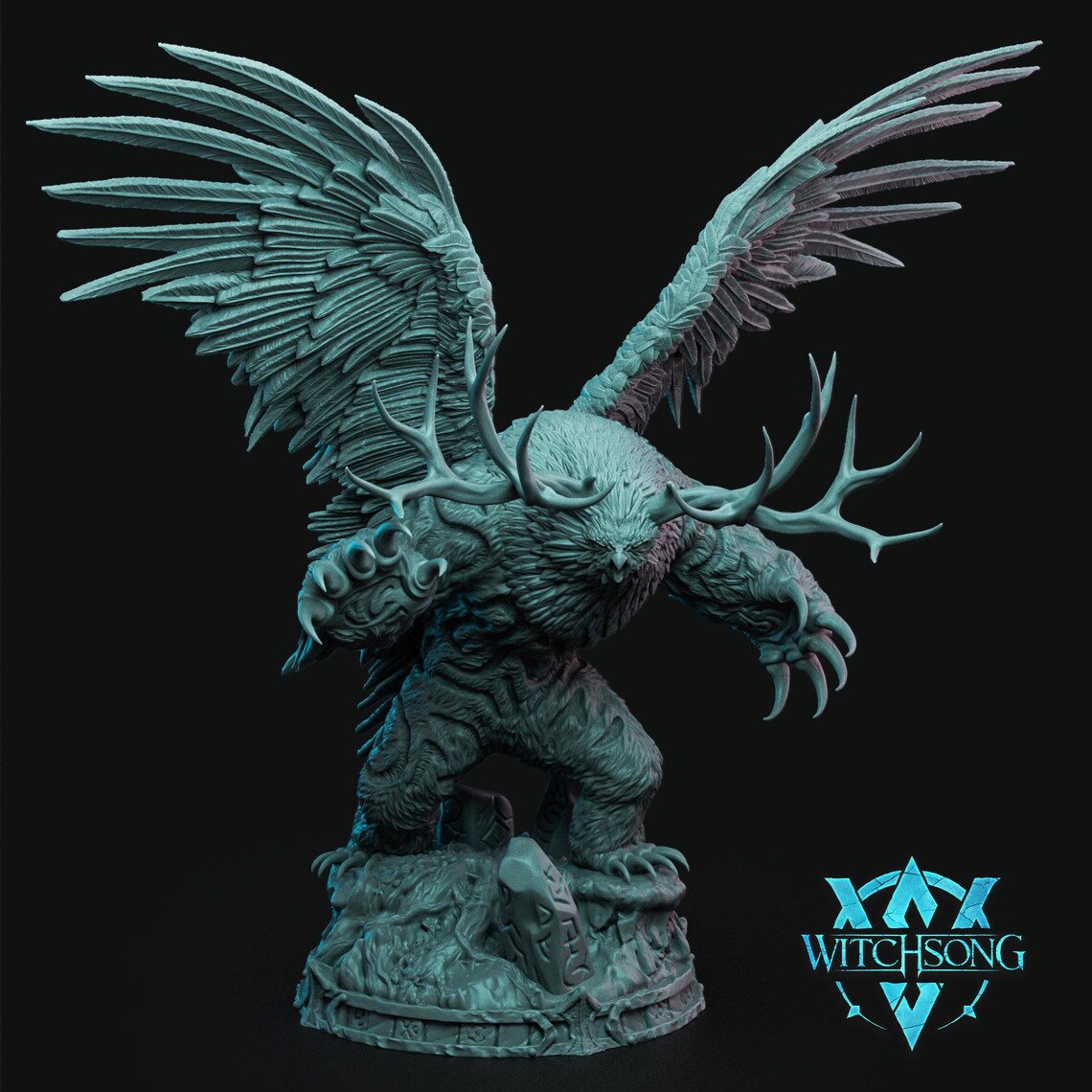 The Owl Bear Progenitor | Witchsong | Fey | RESIN | Fantasy | Horror ...