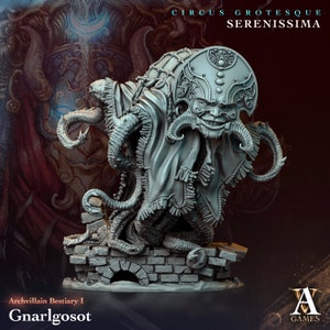 Gnarlgosot | Archvillain Games | Circus Grotesque - Serenissima | RESIN | Fantasy | Horror | DnD | RPG | Tabletop | Large Creature
