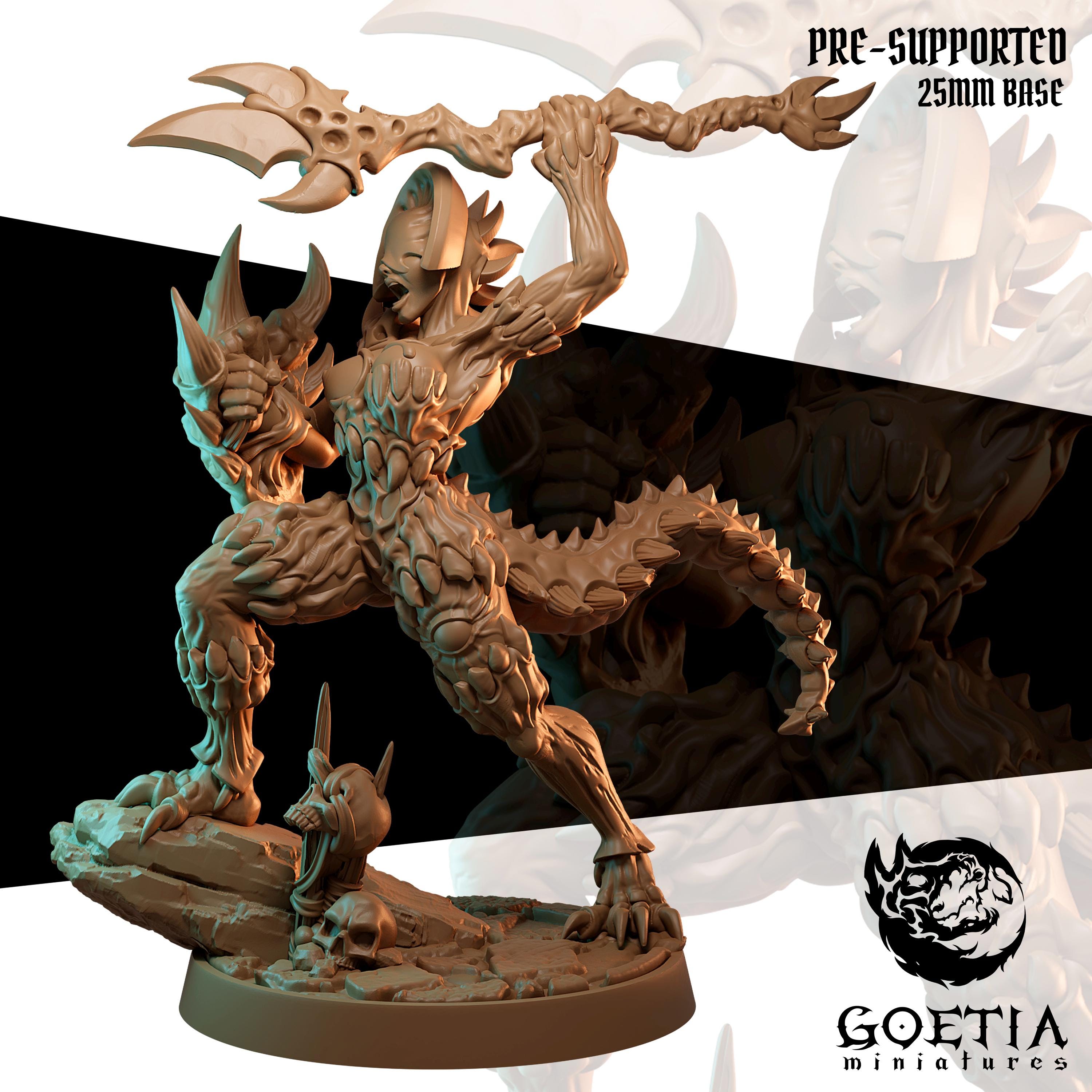 Asaria the Teeth of the Badlands | Goetia Miniatures | Bringers of ...