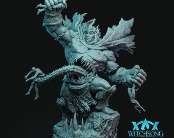 Knight of Gluttony, Male, Fiend, Demon, Devil, Evil, Gaping Mouth