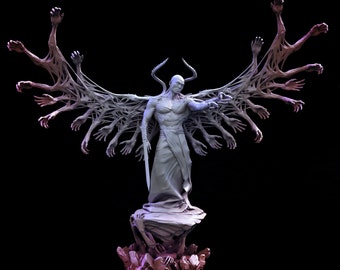 Afflicted Celestial | Mini Monster Mayhem | The Light Corrupt | RESIN | Fantasy | DnD | RPG | Tabletop | Gaming | Miniatures