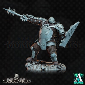 Morior Iron Guard | Archvillain Games | Deadmen Brigade - Morior Invictus | RESIN | Sci-Fi Mech | DnD | RPG | Tabletop | War Miniature