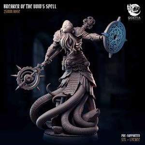 Breaker Of The Voids Spell | Goetia Miniature | The Masters of The Veil | Fantasy | Horror | 40K | Monster Model