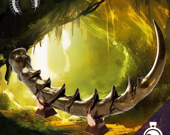 Umber Bug Mandible - Monster Trophy | Props & Beyond | Cosplay | RPG | Roleplay Gaming | Gamer Gift