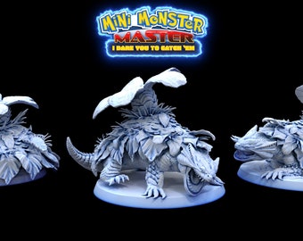 Elder Terrasaur | Mini Monster Mayhem | Mini Monster Master | RESIN | Fantasy | DnD | RPG | Tabletop Gaming Mini NPC | Monster | Gamer Gift