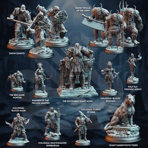 Oovur - Colossal Wastewalker Barbarian | DM Stash | Colossal Threat ...