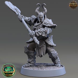 Bertil Draperinn | Daybreak Miniatures | Templars of the Northern Lights | RESIN | Fantasy | Wargaming | RPG | Gaming