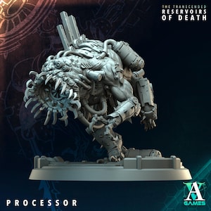 Processor and Synthetizer | Archvillain Games | The Transcended - Reservoirs of Death | Resin | Sci-Fi | Horror | DnD | Tabletop | Miniature