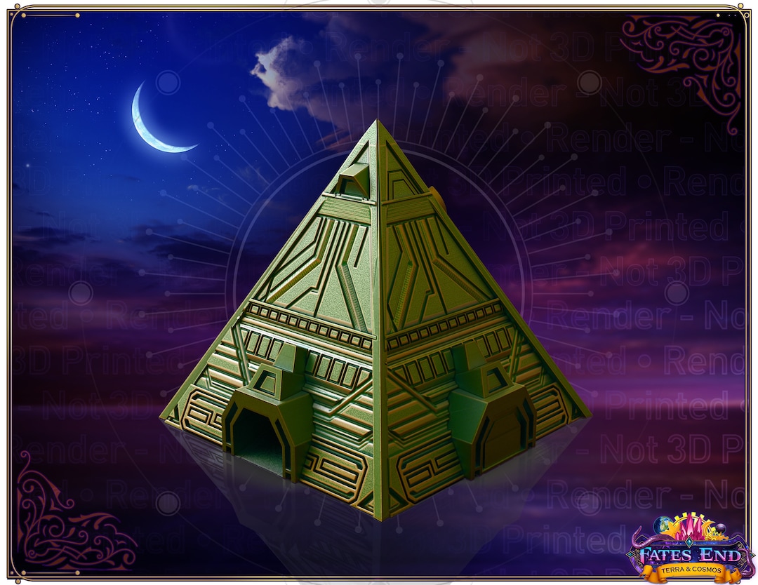 Alien Pyramid Dice Tower | Fates End | Fantasy | Dnd | RPG | Tabletop ...