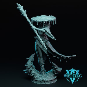 The Fungal Queen | Witchsong | Fey| RESIN | Fantasy | Horror | RPG | Gaming Miniatures | Large Plant | Neutral | BBEG