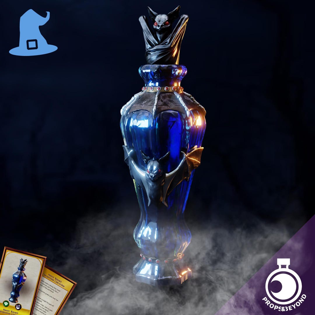 Bat Potion | Props & Beyond | Cosplay | RPG | Roleplay Gaming | Gamer ...