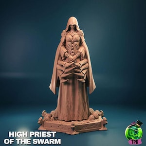 High Priest of the Swarm | TPK Lab | Swarm | Fantasy | DnD | RPG | Tabletop | Gaming | Miniatures | Heroic Scale | Character Model