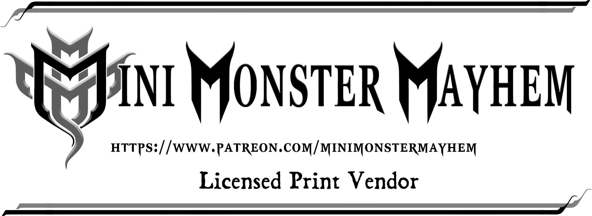 Monster Mayhem Iron On Clothing Labels