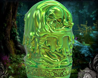 Ooze Monster Jar | Fates End | Fantasy | DnD | RPG | Tiny Desk Storage