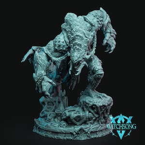 Seastrider Behemoth | Witchsong | Fey | RESIN | Fantasy | Horror | RPG | Gaming Miniatures | Painting | Neutral | BBEG | Sea Beast | Bust