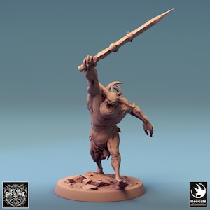 Putrid Servant A | Rescale Miniatures | Pit of Pestilence | Fantasy | DnD | RPG | Tabletop | Gaming | Miniatures | Demon | 40k