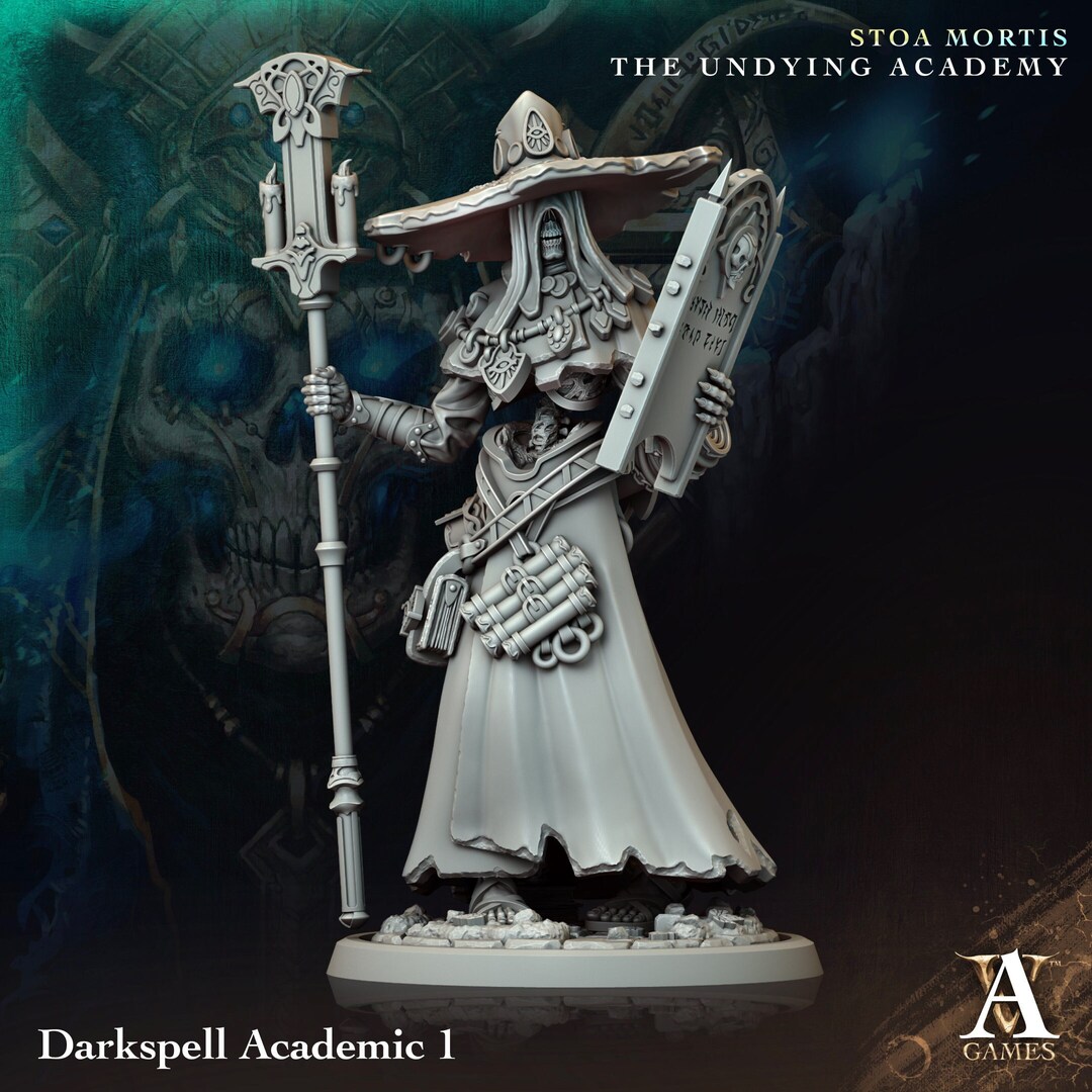 Darkspell Academic | Archvillain Games | Stoa Mortis - the Undying ...