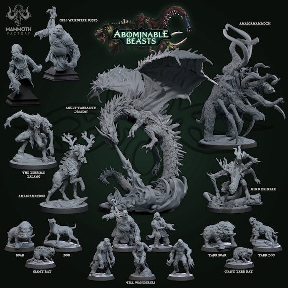 Amalgamation | Mammoth Factory | Abominable Beasts | RESIN Amalgamation | Mammoth Factory | Abominable Beasts | RESIN