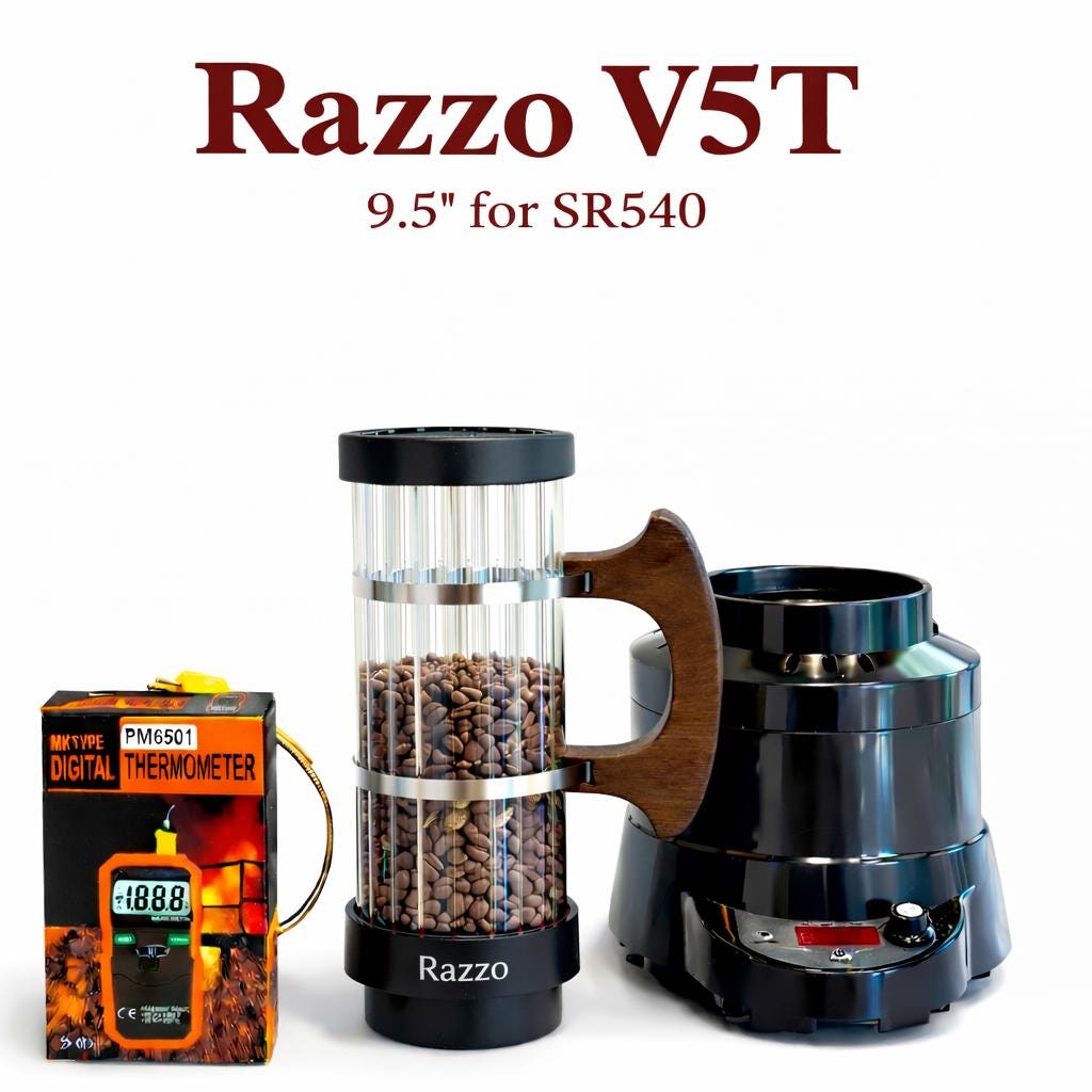 Razzo V5T 9.5” - Roasting Chamber for Freshroast SR540 - Etsy