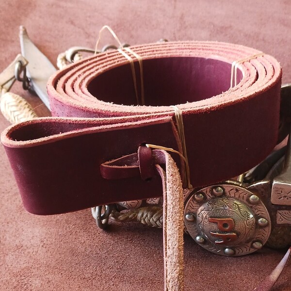 Leather Latigo Strap Etsy