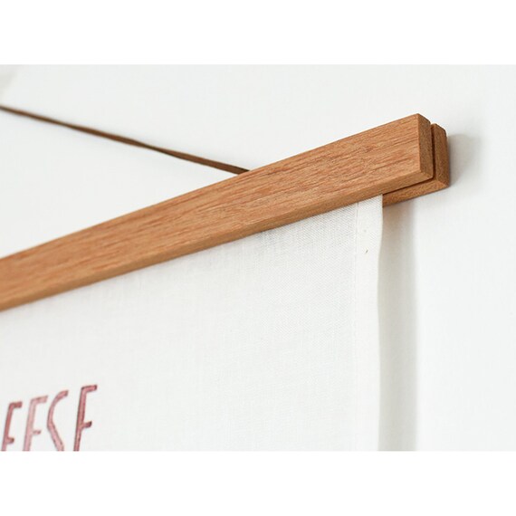 Wooden Poster Hanger Calendar Hanger for your Office Unique Etsy
