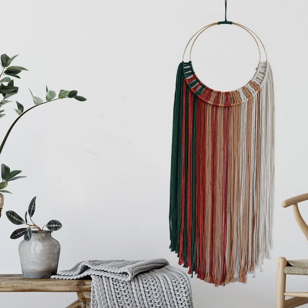 Hoop Wall Hanging Etsy