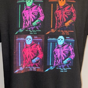 Friday the 13th NES custom shirt. image 3