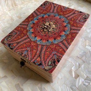 Mandala Trinket Box