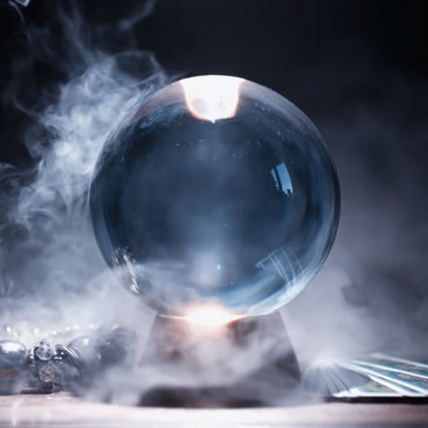 Crystal Ball Reading Etsy