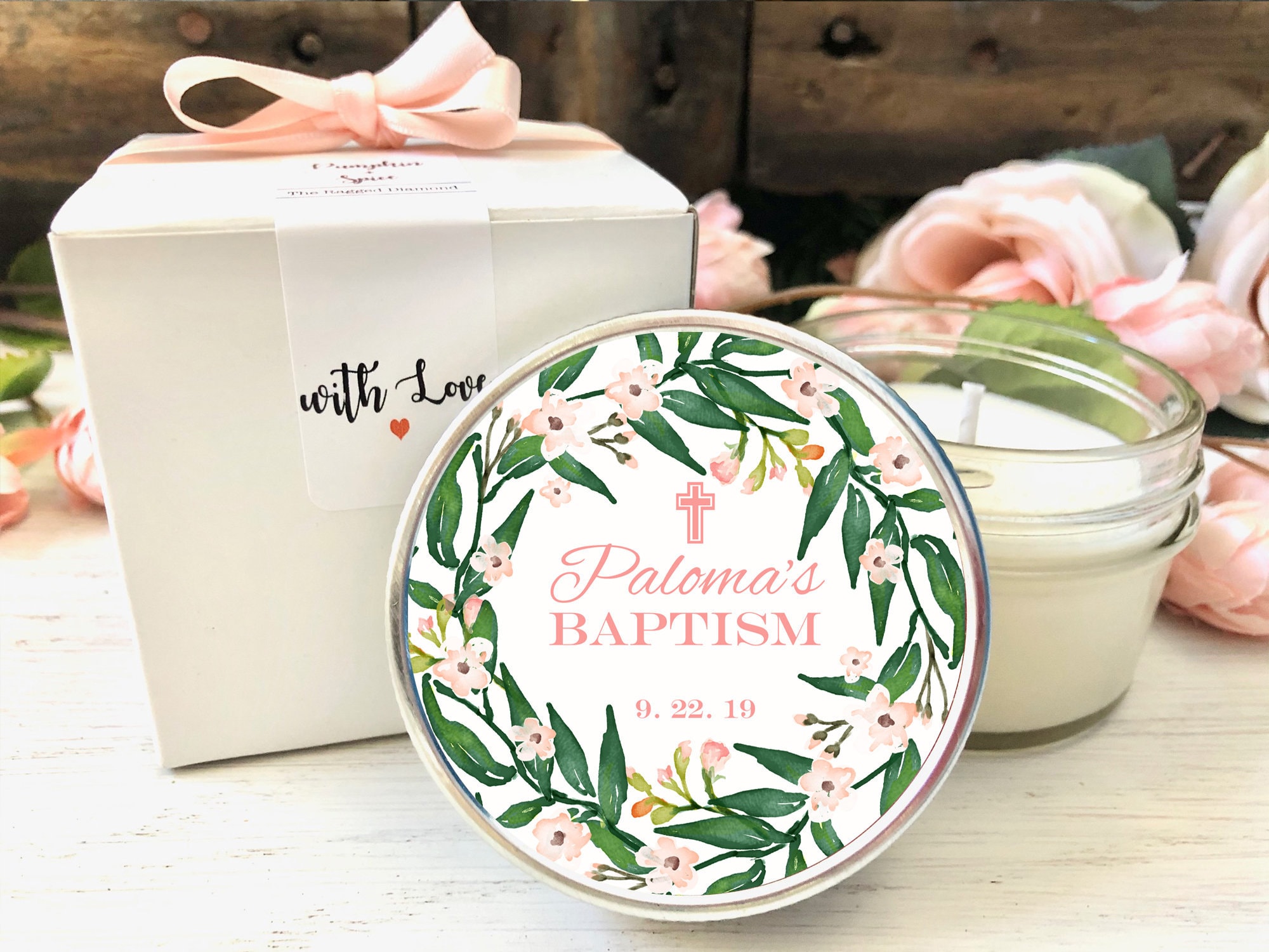 Baptism Favors Girl Christening Gift for Guests Baptism Etsy