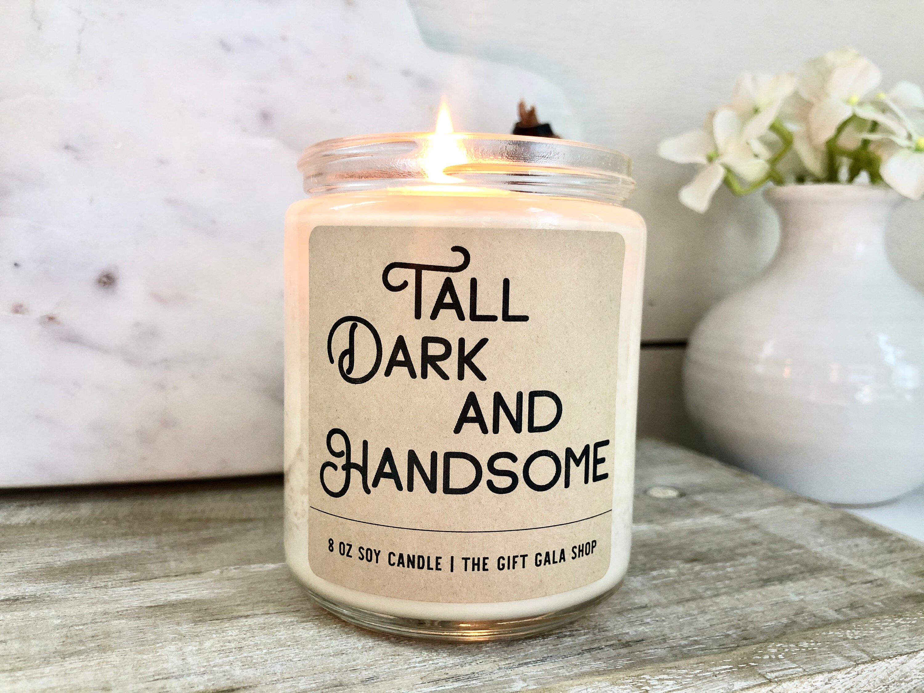 Masculine Scented Candle Man Candle 8 Oz Soy Candle Cologne Etsy