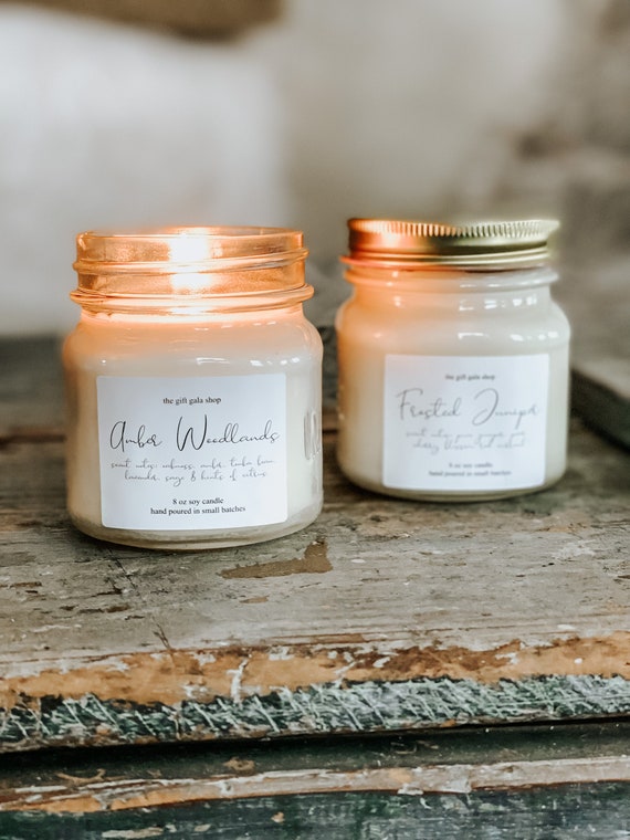 Seaside Cotton Mason Jar Candle - Original Collection