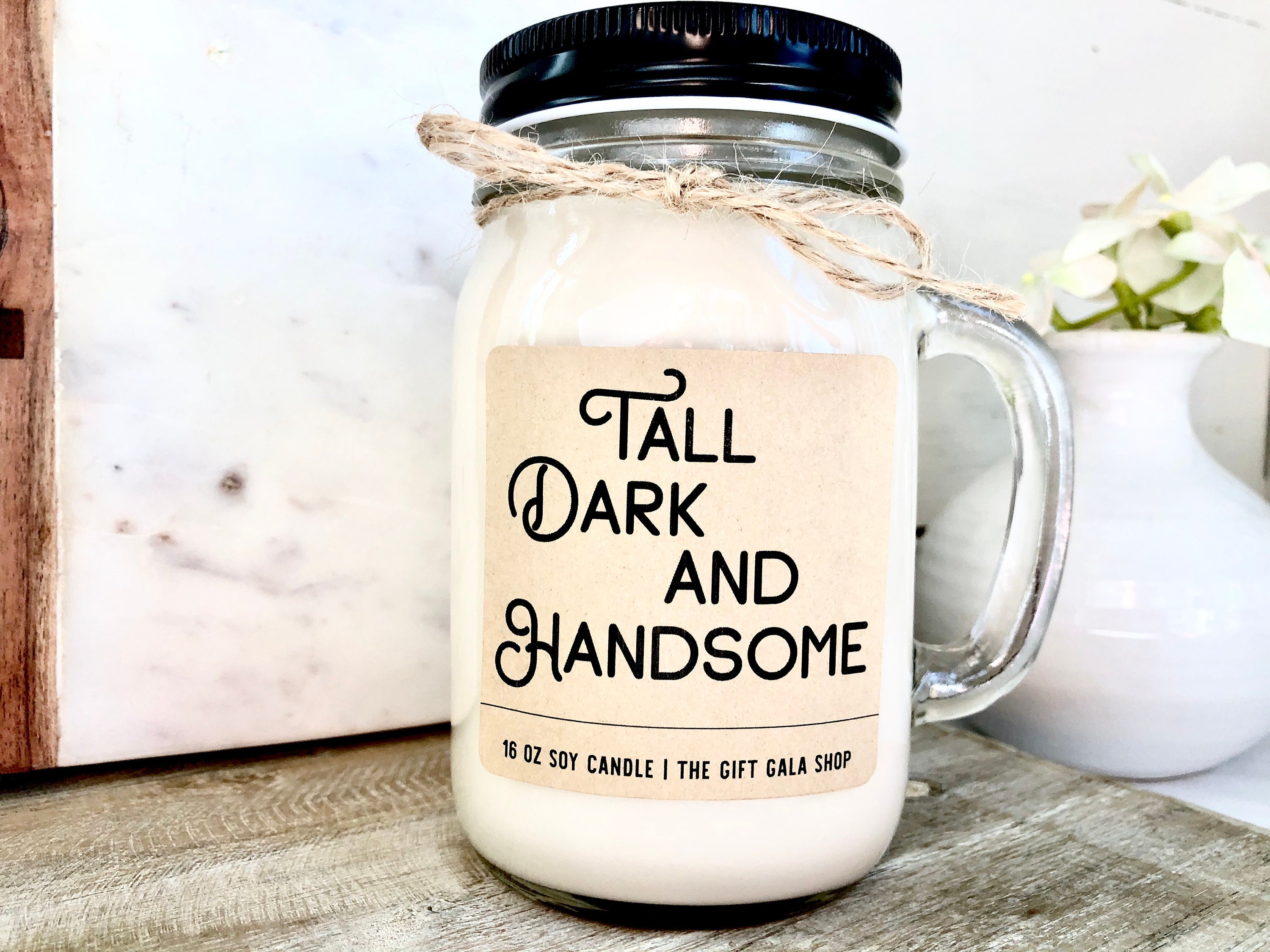 Masculine Scented Candle Man Candle 8 oz Soy Candle Cologne Etsy