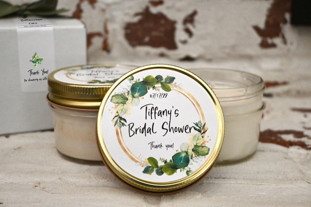 Tropical Bridal Shower Favors, Bridal Shower Candle Favors, Beach Theme Wedding Favors, Set of 6
