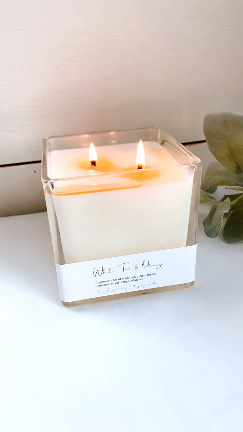 Double Wick Soy Candle Choose Scent Homemade Candles Large Etsy
