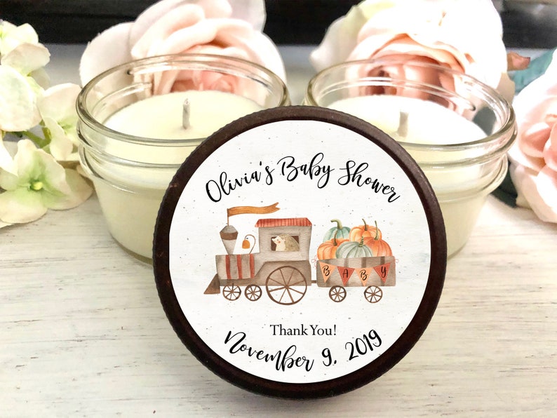 Fall Baby Shower Favors Woodland Baby Shower Unique Baby Etsy