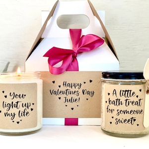 Valentines Day Spa Gift Box for Her, Valentines Day Care Package for Her, Girlfriend  Gift, Wife, Mom, Valentines Day Gift Box for Daughter 