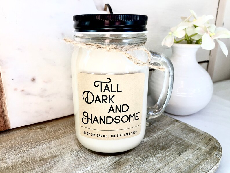 Masculine Scented Candle Man Candle 8 Oz Soy Candle Cologne Etsy