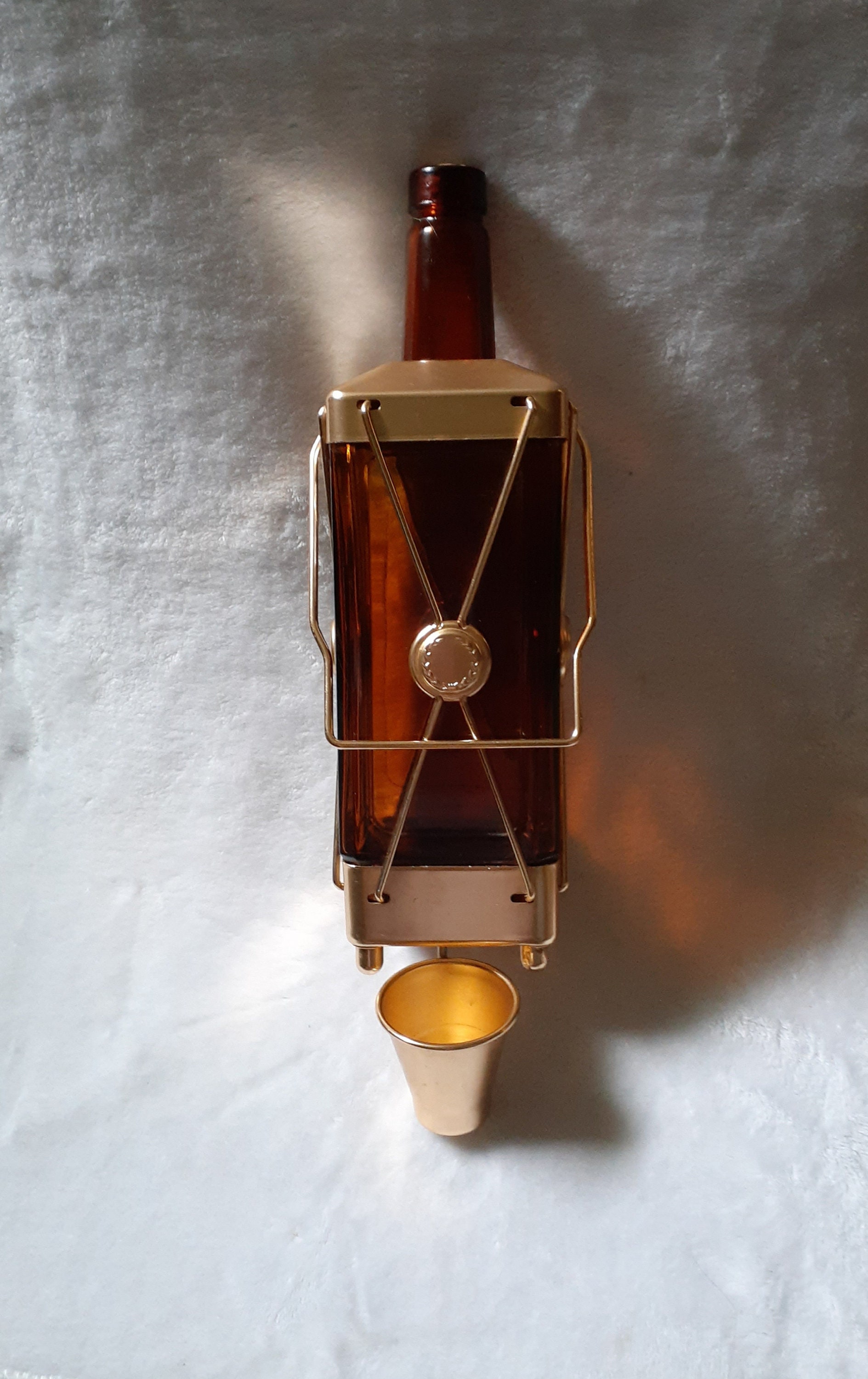 vintage musical whiskey decanter