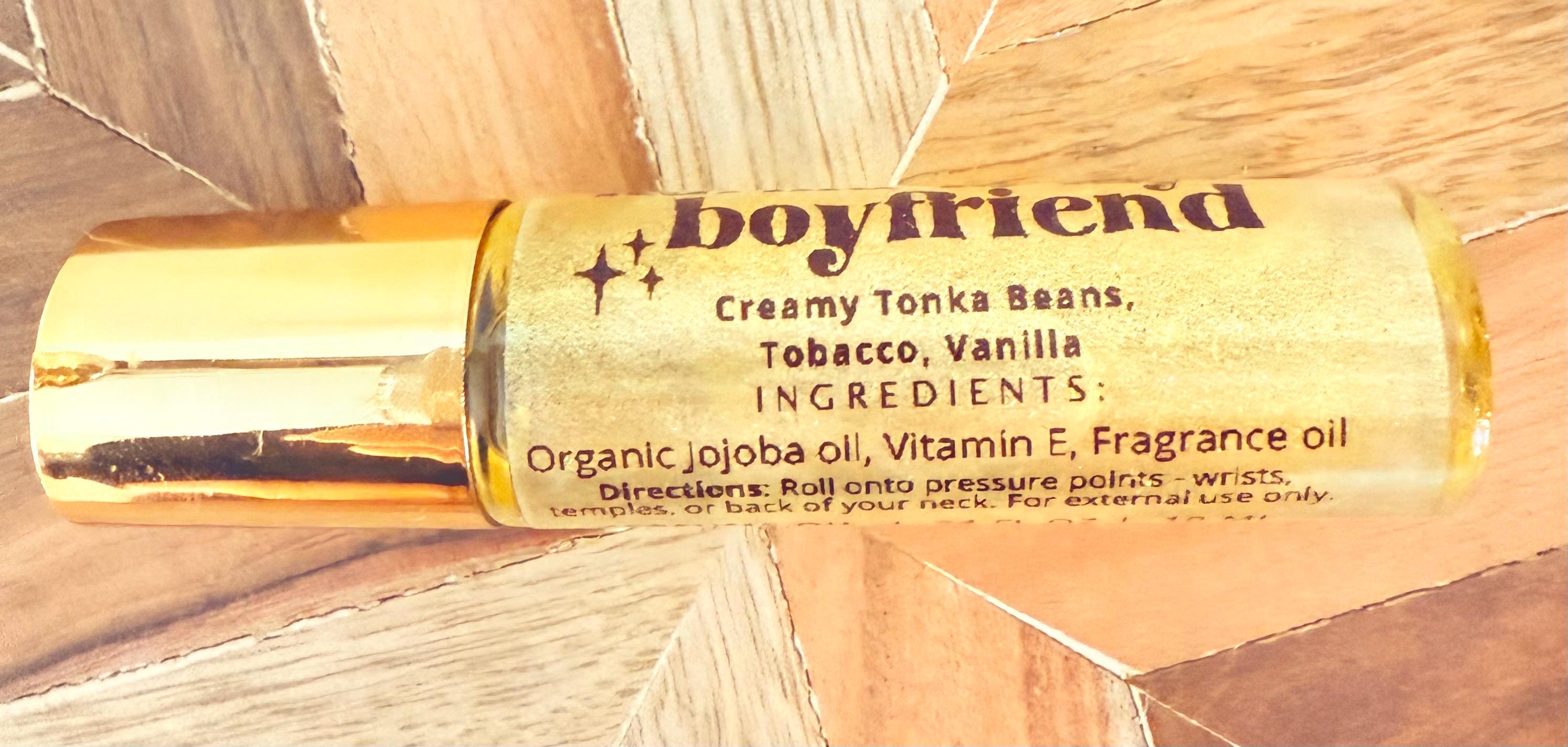 Tobacco Vanille Perfume Oil: Tom Ford Inspired Roll on Fragrance