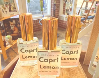 Kayali inspired, Lemon Sugar Perfume, Vegan Gourmand Scent, Fruity Vanilla Cream (1 FL OZ)