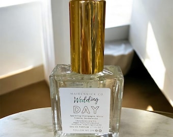 Wedding Perfume, Wedding Santal Inspired, bridal gifts