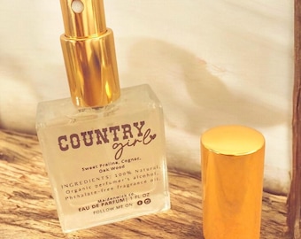 Country Girl Perfume: Vegan Gourmand Scent, Angel’s Share Inspired