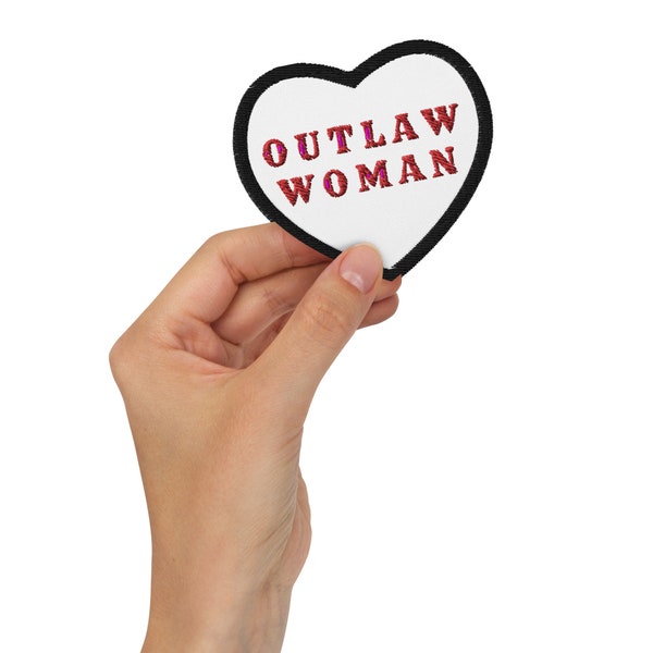 OutLaw Woman - Patchy Co. Embroidered patches