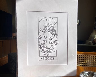 ZODIAC TAROT PRINTS 11”x14”