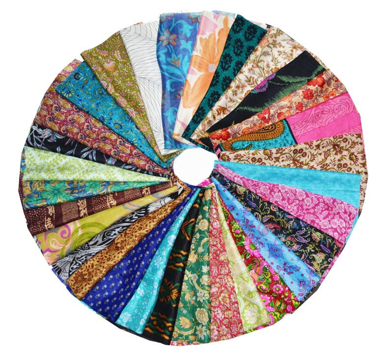 Vintage Saree Silk Sari Fabric Indian Crafting Fabric Etsy