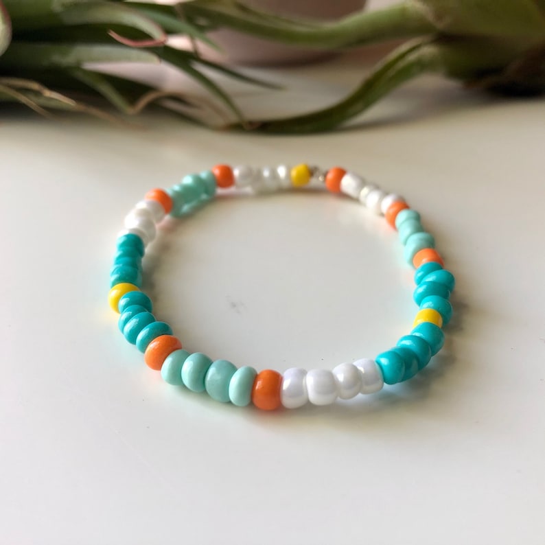 Summer Colors Beaded Bracelet
