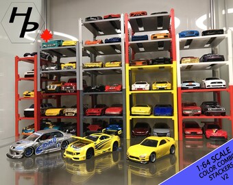 Palan gerbeur de voitures V2 1:64 | COMBO COULEUR Éditions limitées | Hotwheels - Boîte d'allumettes, Tomica