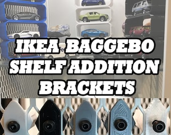 Ikea BAGGEBO Regal Halterung Kits | Verwandeln Sie Ihren Baggebo | Hobbyartikel