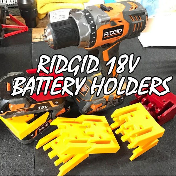 Ridgid Battery Holder - Etsy